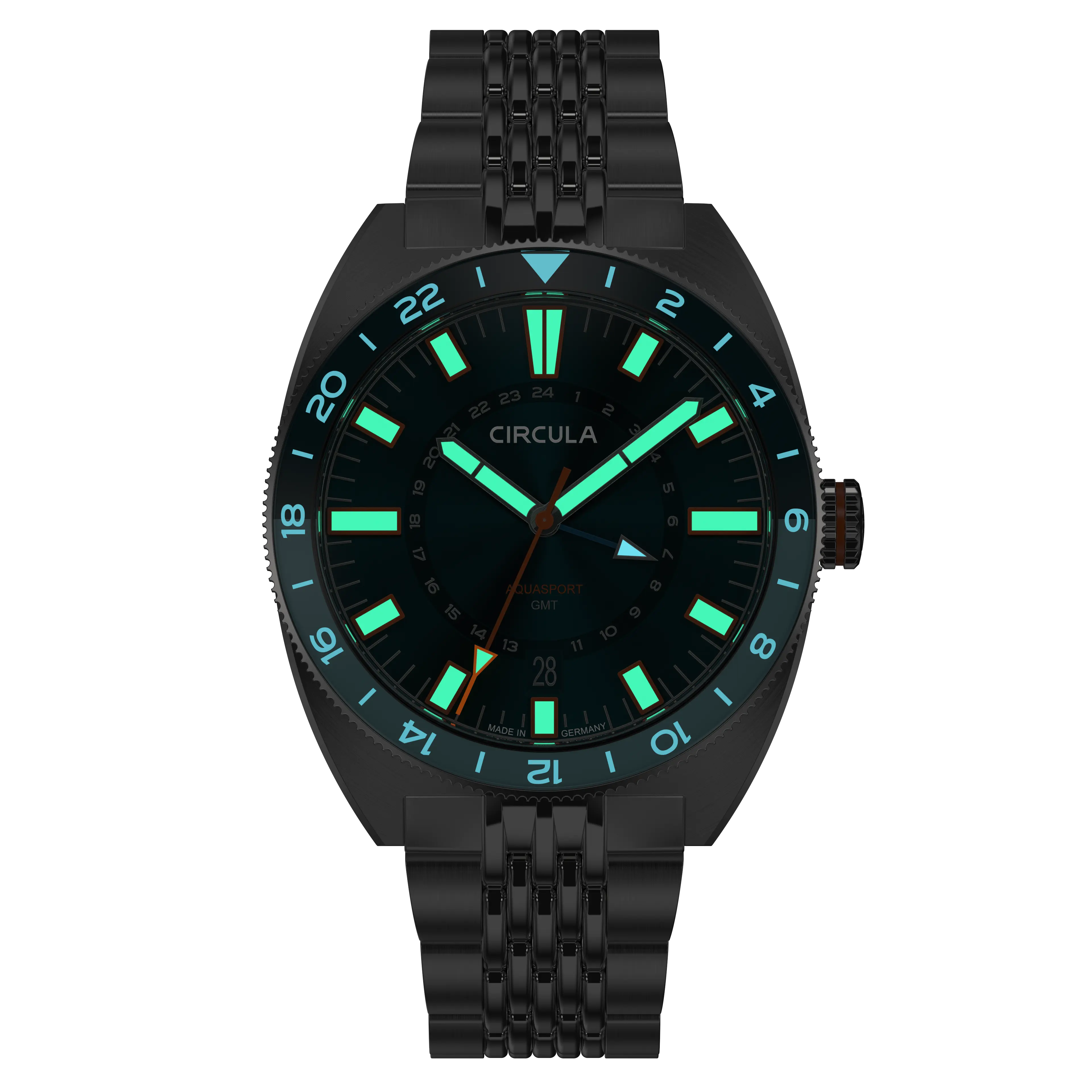 AquaSport GMT Blau