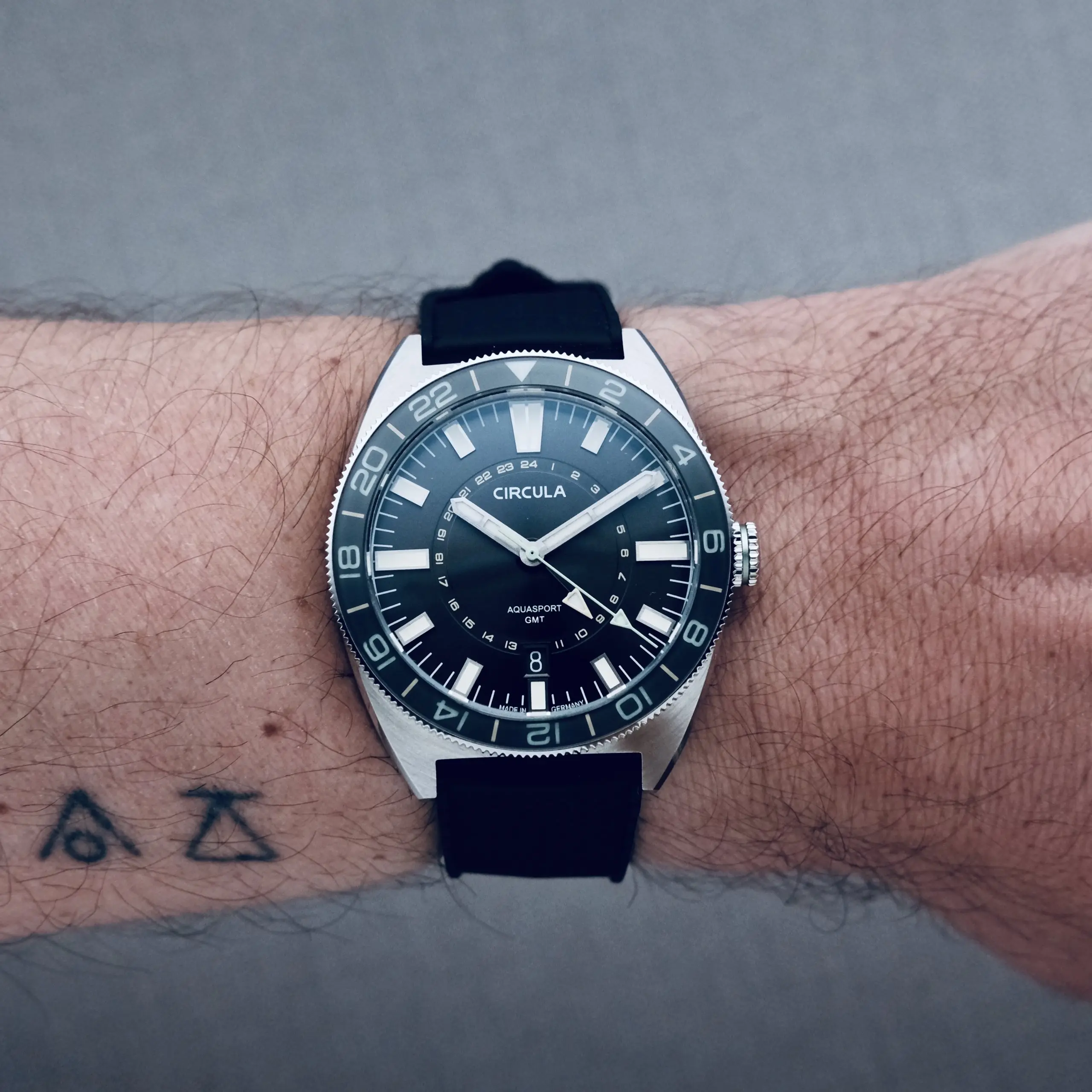 AquaSport GMT Anthrazit