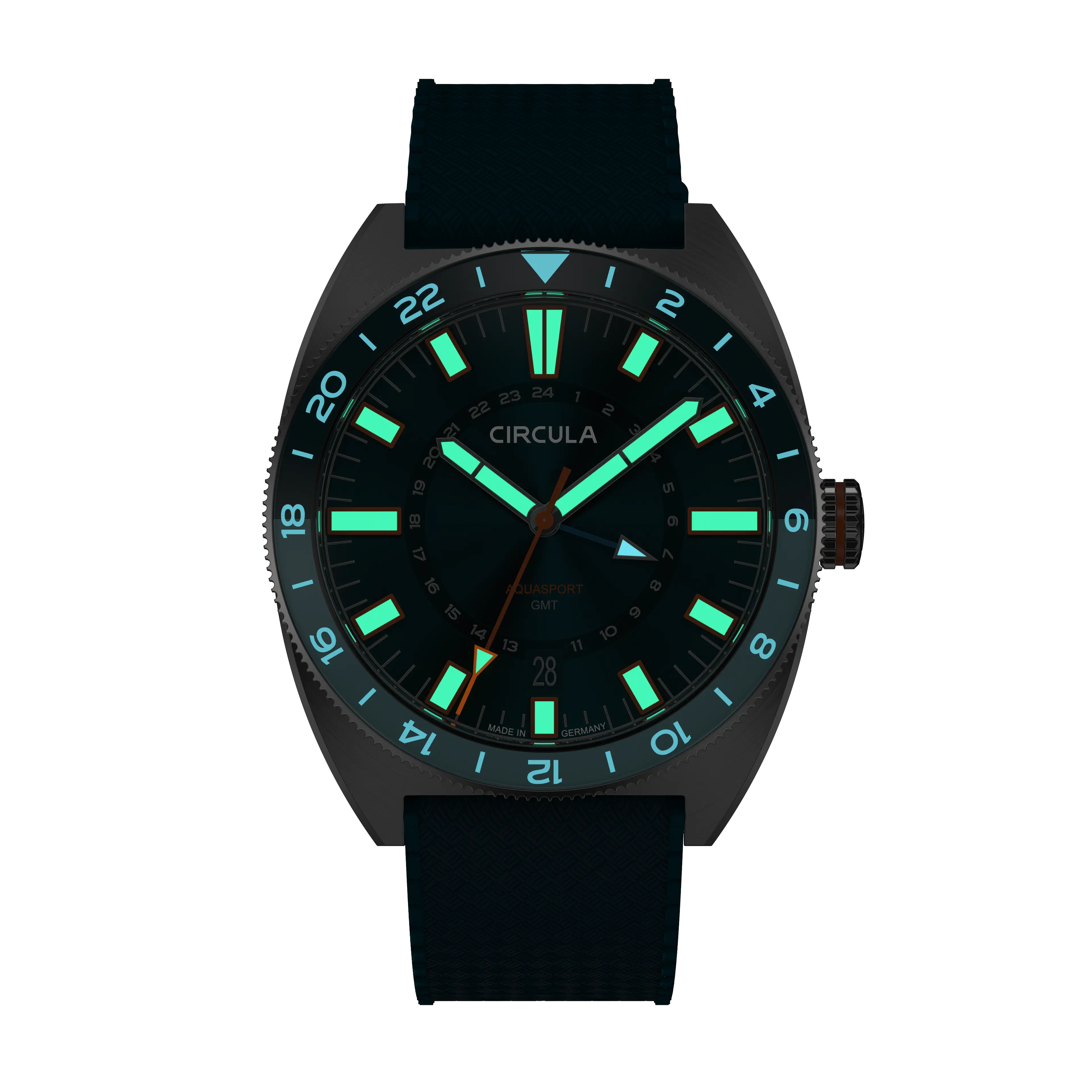 AquaSport GMT Blau