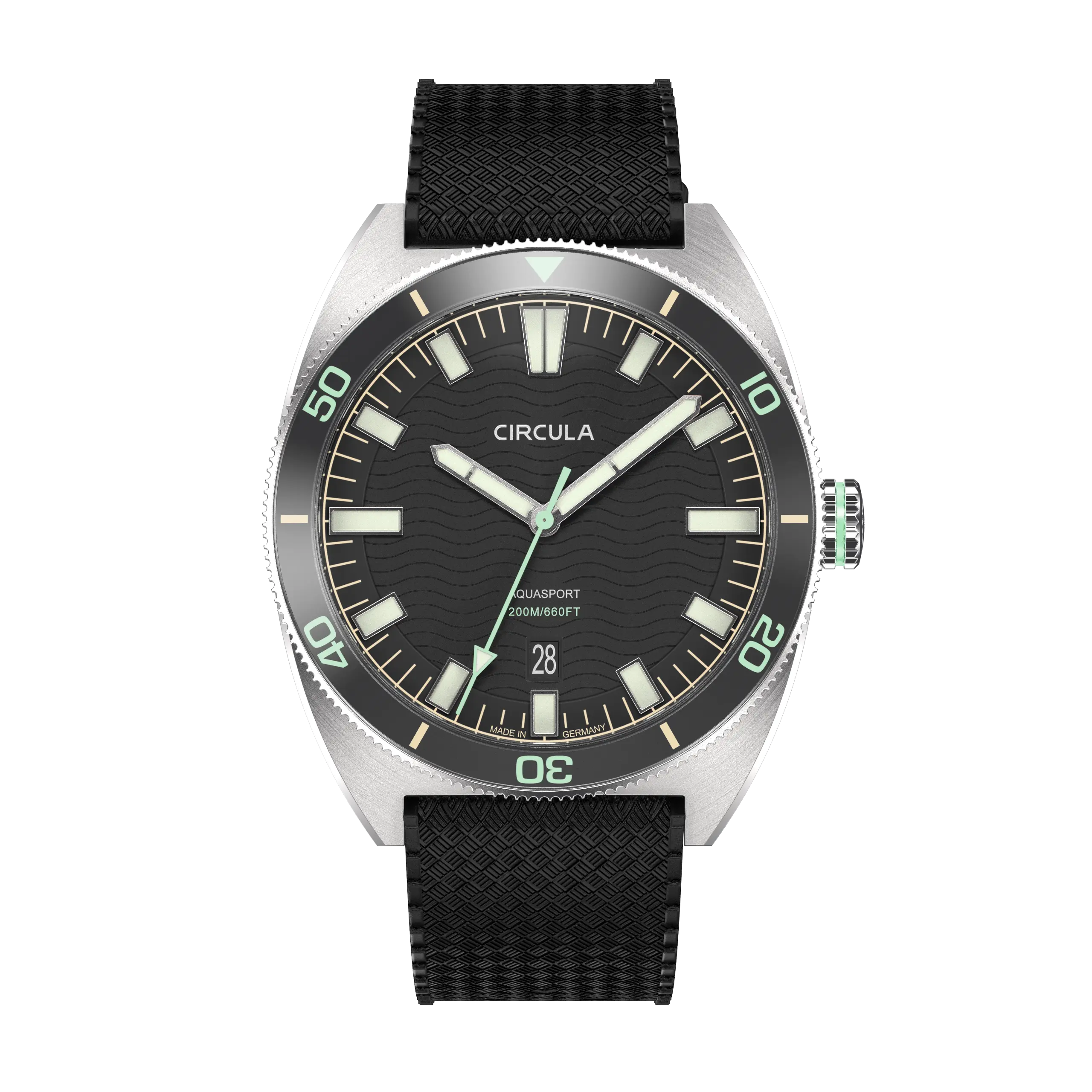 Diver`s watches by CiRCULA | model AquaSport II Anthracite Diver`s watches by CiRCULA | model AquaSport II Anthracite