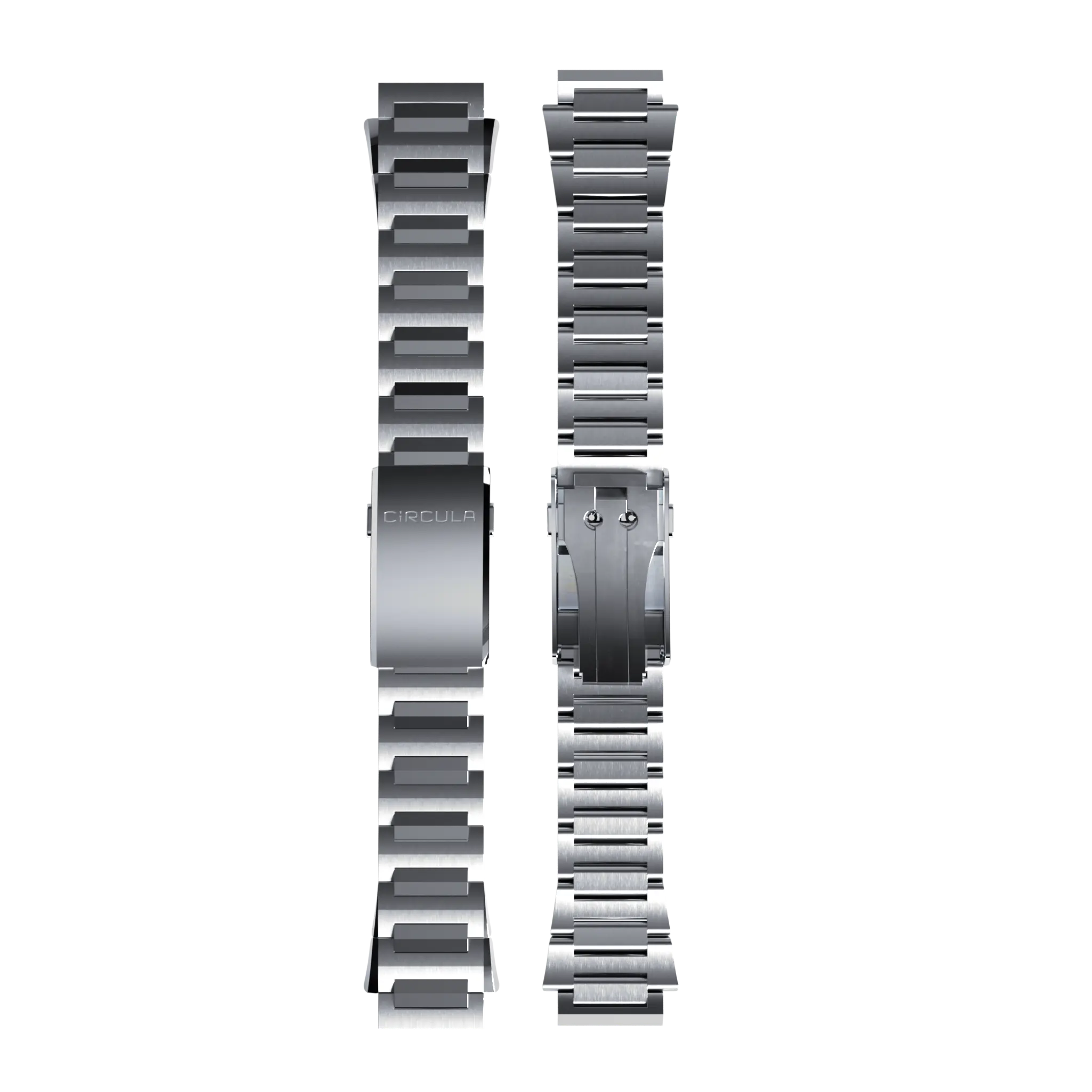 Steel Bracelet for Facet with Extension Folding Clasp