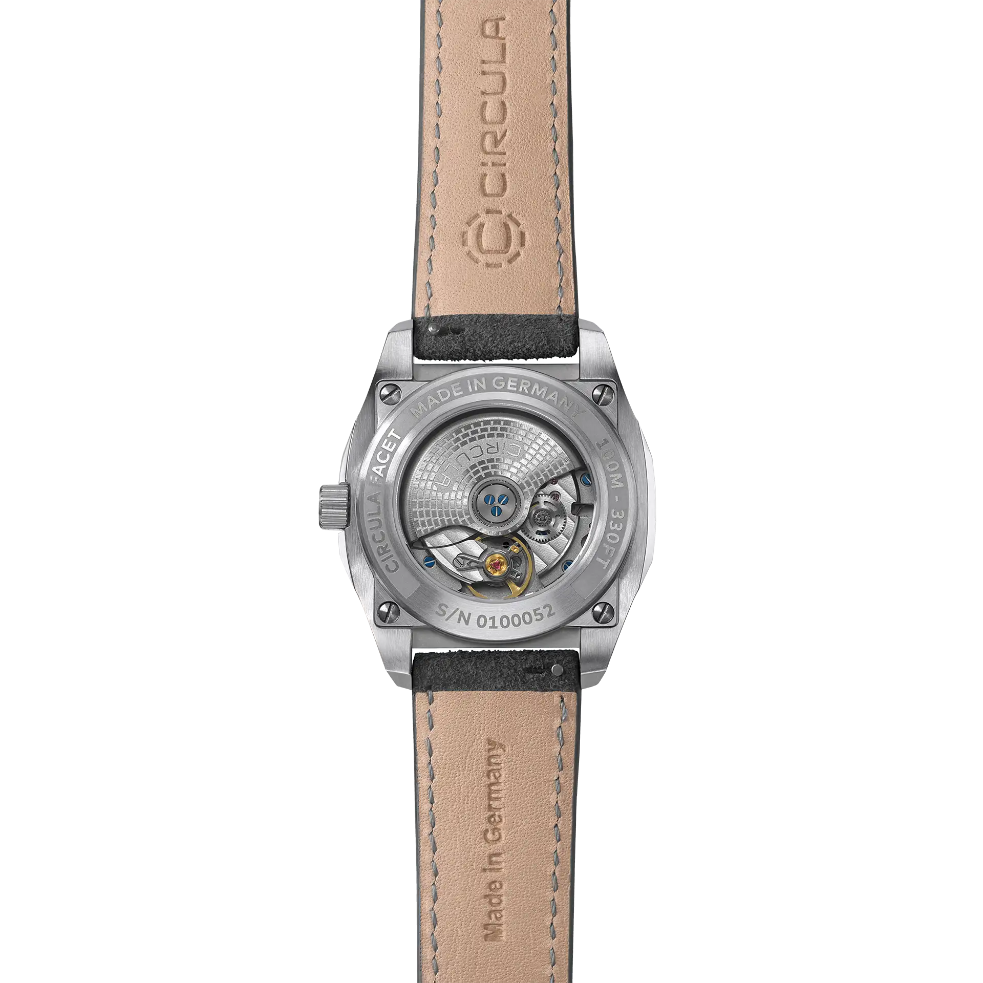 Facet 38 Violett - Suede Strap