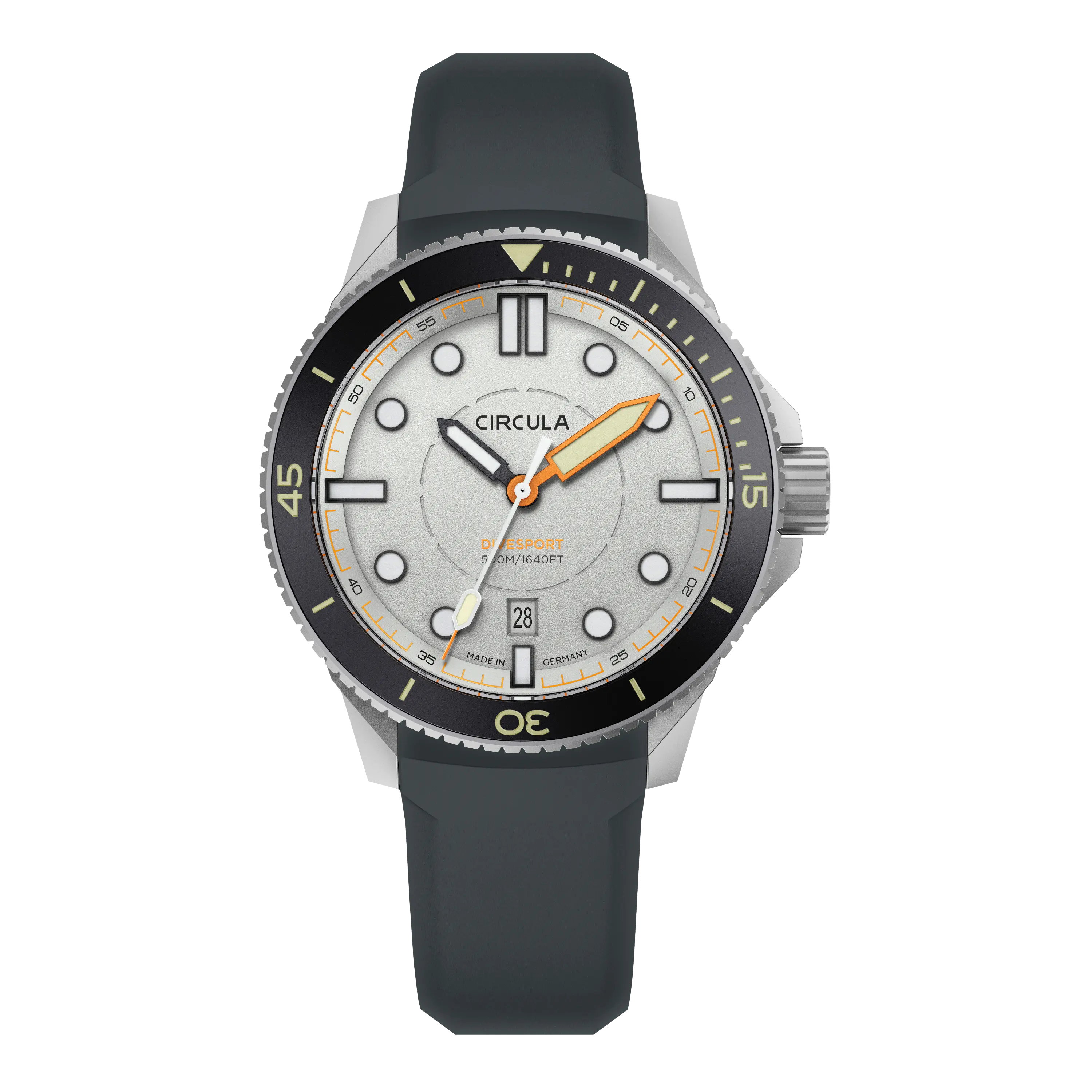 Diver`s watches by Circula Watches | model DiveSport Grey