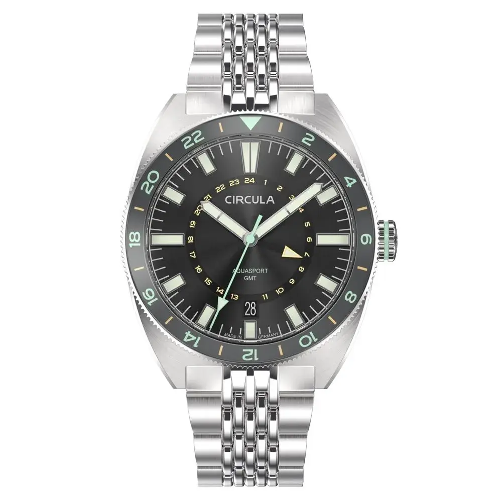Circula AquaSport GMT Anthracite