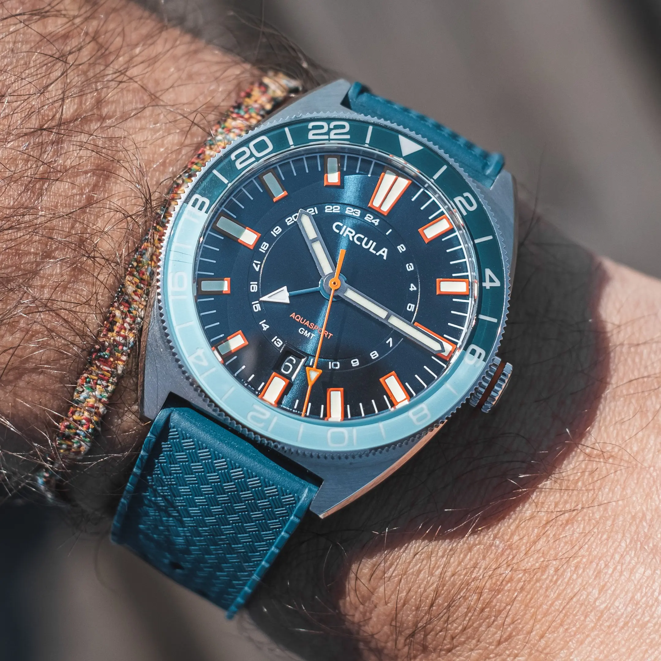 AquaSport GMT Blau